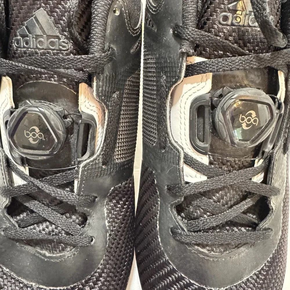 adidas Leistung 16 II Core Black Weightlifting Shoes Men Size 14‎ Black Sneakers